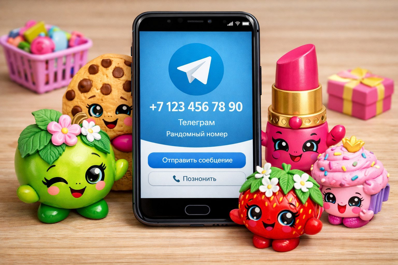 Телеграм аккаунт рандомный номер 