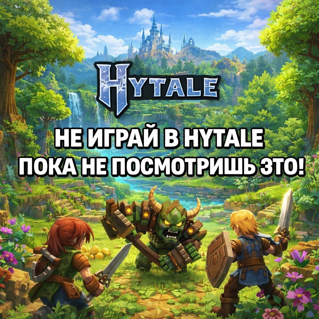 НЕ ИГРАЙ В HYTALE ПОКА НЕ ПОСМОТРИШЬ ЭТО!  Плюсы и Минусы Hytale