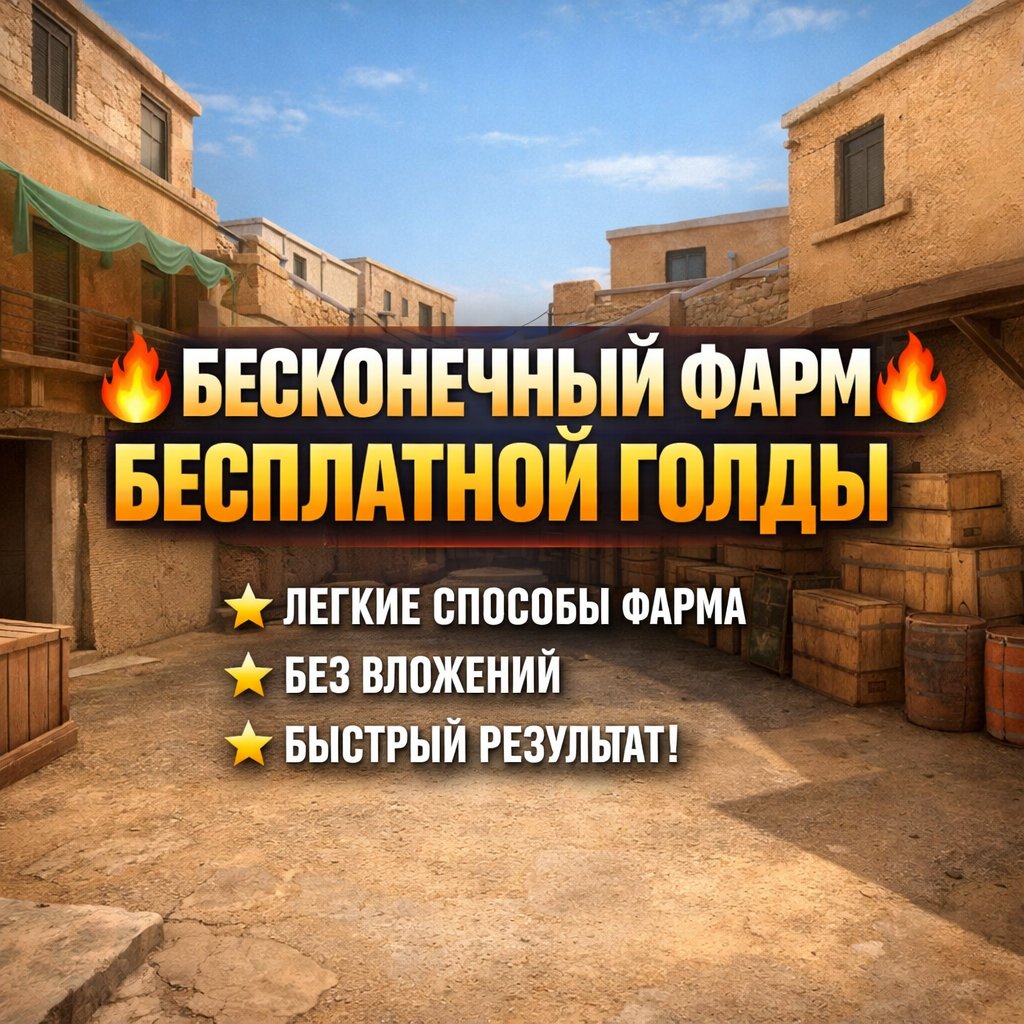 🔥 БЕСКОНЕЧНЫЙ ФАРМ  БЕСПЛАТНОЙ ГОЛДЫ🔥