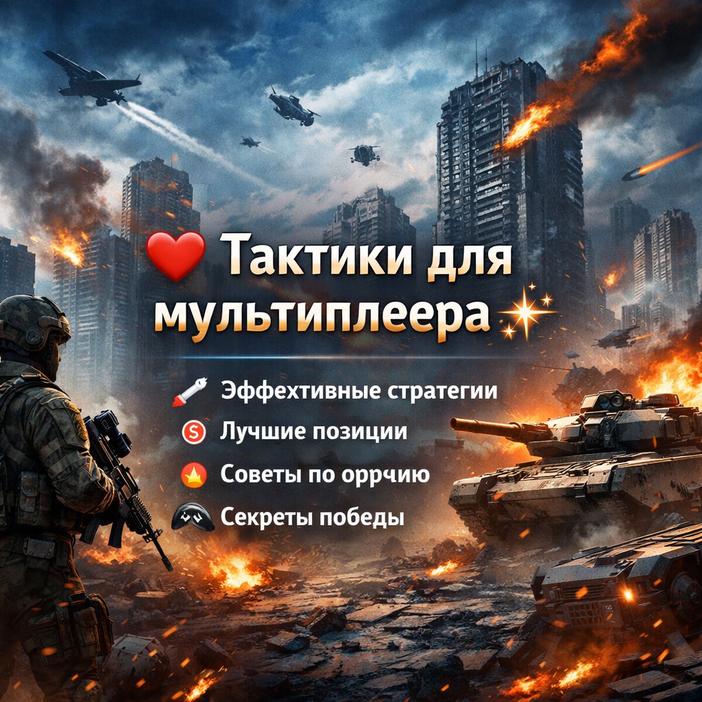 ✅ Тактики для мультиплеера 💫