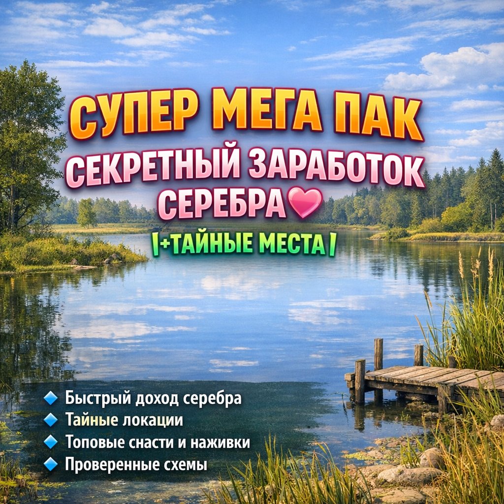 🔱СЕКРЕТНЫЙ ЗАРАБОТОК СЕРЕБРА🔱 |+ТАЙНЫЕ МЕСТА|