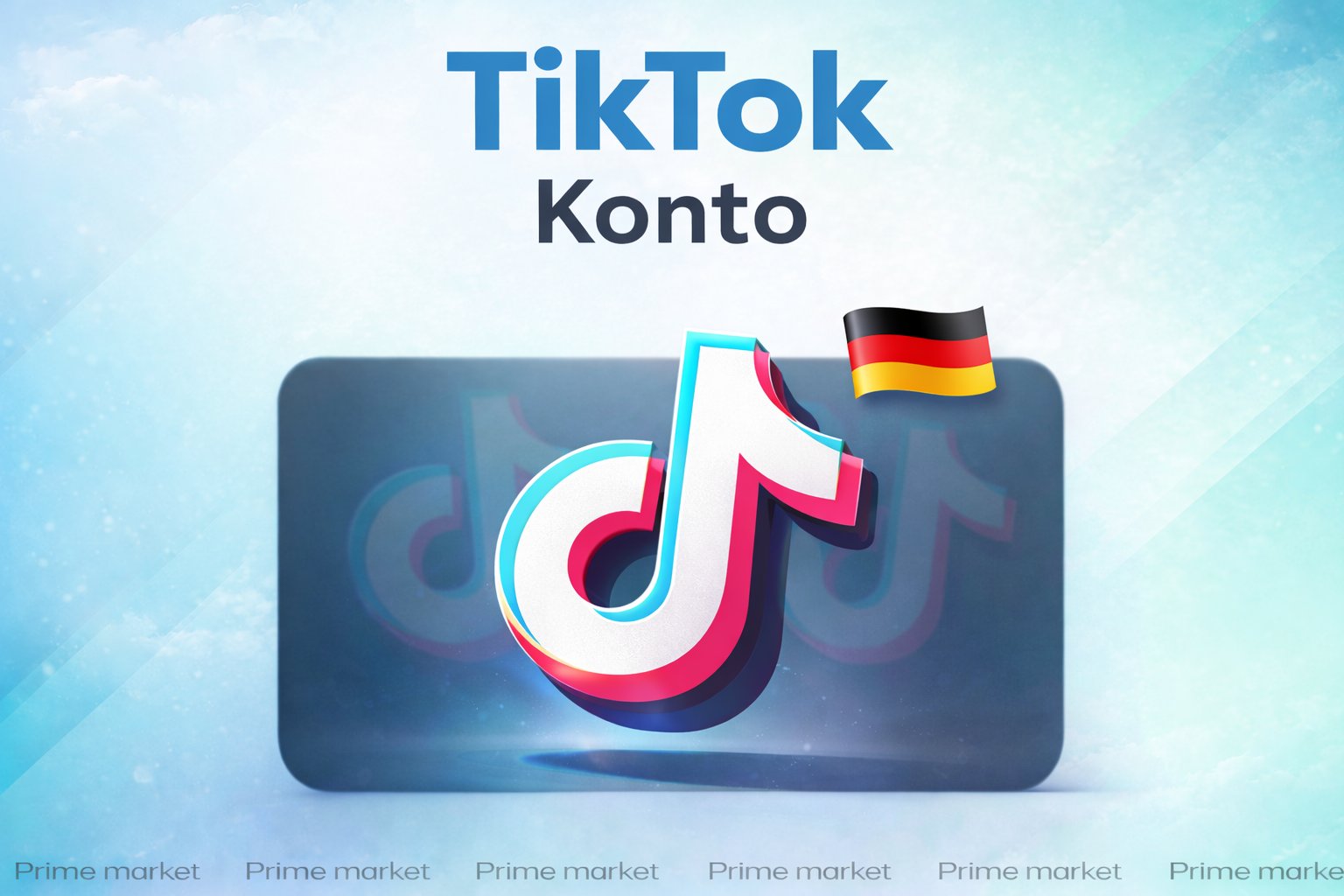 Надежный TikTok-аккаунт регион Германия