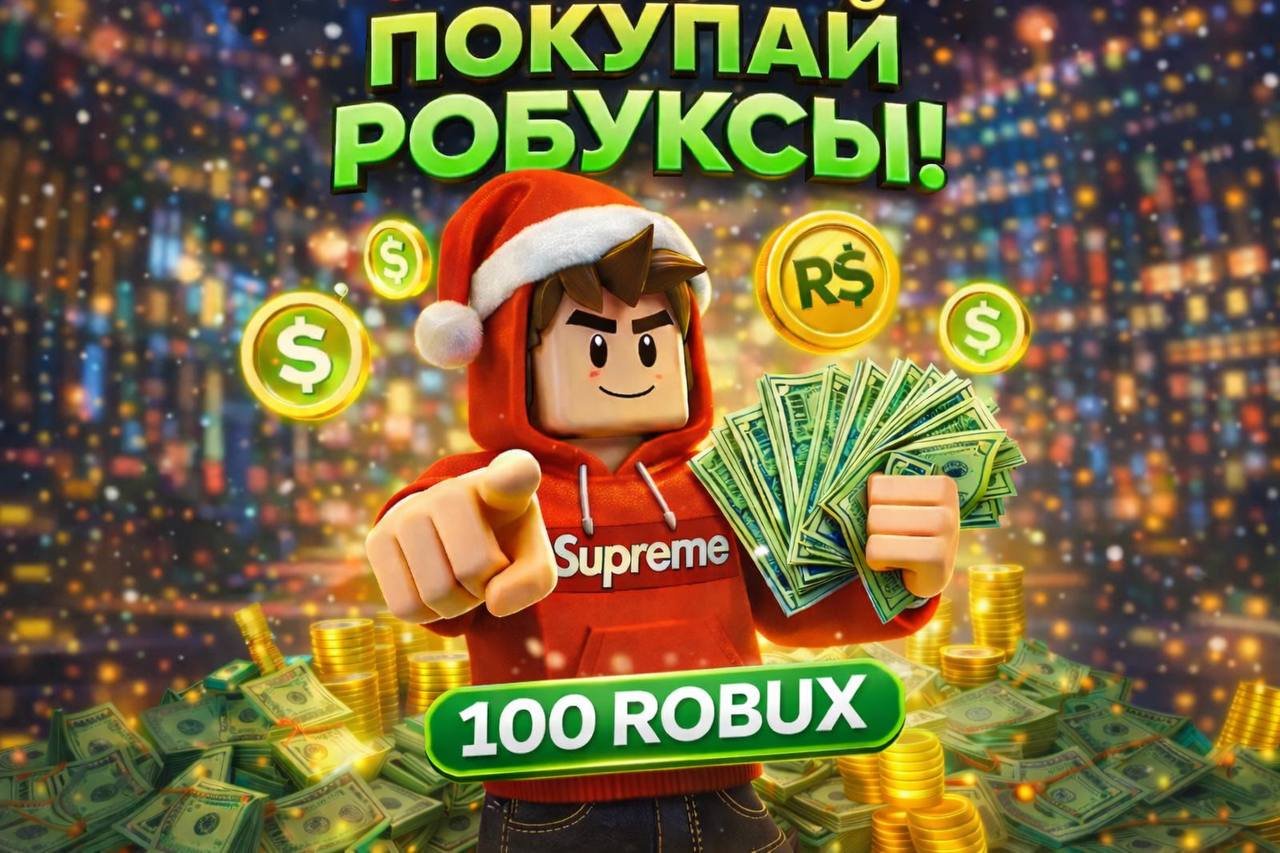 🔥100 РОБУКСОВ 🔥 ❗️КОММИСИЯ НА МНЕ❗️ПО GAME PASS 🪪
